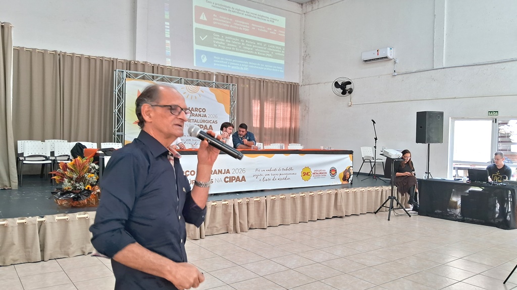 Drº Zuher Handar explana a nova NR-1 na CIPAA